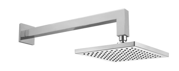 emco Square shower head, wall mounted