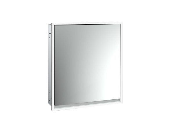 emco Illuminated mirror cabinet loft, 600 mm, 1 door, built-in version, IP 20.