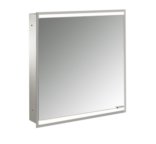emco Lichtspiegelschrank prime 2, 600 mm, 1 Tür, Unterputzmodell, IP 20