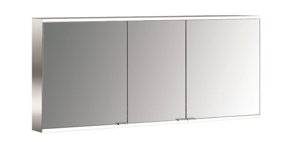emco Lichtspiegelschrank prime 2 Facelift, 1.400 mm, 3 Türen, Aufputzmodell, IP20