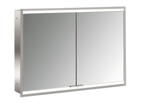 emco Lichtspiegelschrank prime 2 Facelift, 1.000 mm, 2 Türen, Unterputzmodell, IP20