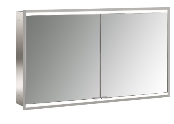 emco Lichtspiegelschrank prime 2 Facelift, 1.200 mm, 2 Türen, Unterputzmodell, IP20