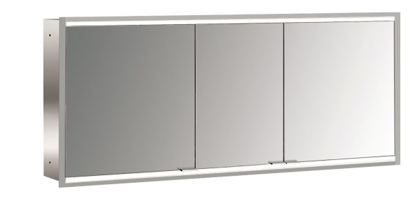 emco Lichtspiegelschrank prime 2 Facelift, 1.600 mm, 3 Türen, Unterputzmodell, IP20