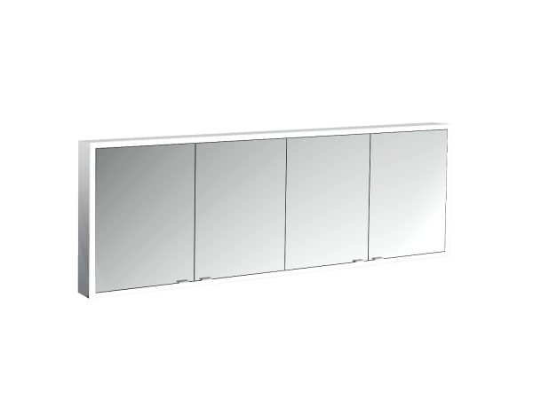 emco Lichtspiegelschrank prime Facelift, 2.000 mm, 4 Türen, Aufputzmodell, IP20