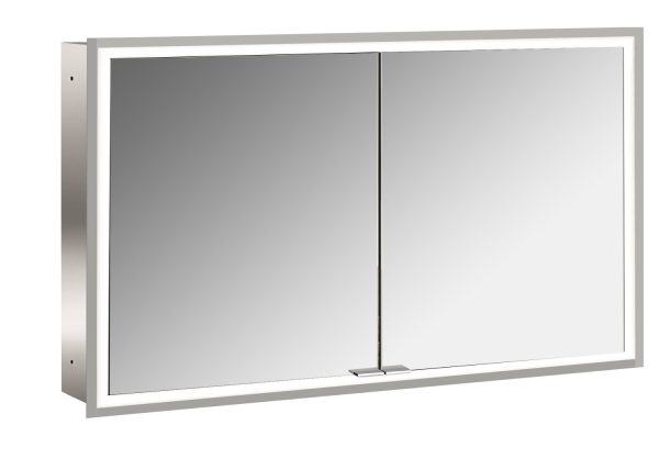 emco Lichtspiegelschrank prime Facelift, 1.200 mm, 2 Türen, Unterputzmodell, IP20
