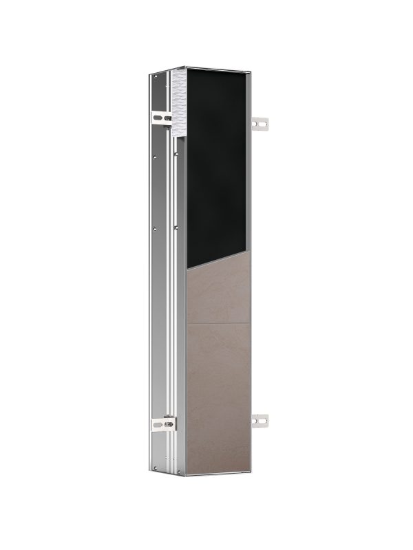 emco asis plus WC-Modul - Unterputzmodell, Tür befliesbar (Fliese + Kleber, max.: 12 mm)