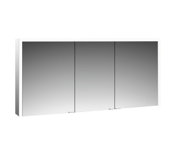 emco Lichtspiegelschrank prime 3, 1.600 mm, 3 Türen, Aufputzmodell, IP20