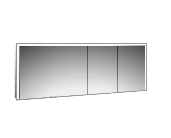 emco Lichtspiegelschrank prime 3, 2.000 mm, 4 Türen, Unterputzmodell, IP20