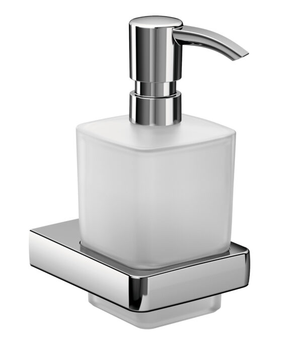 emco trend Liquid soap dispenser, container satin crystal, pump unit plastic