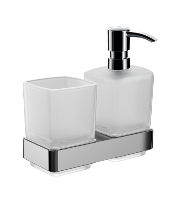 emco loft Glass holder / soap dispenser