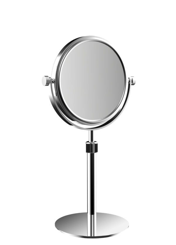 emco pure Standing mirror, 3-times, round, Ø 153 mm