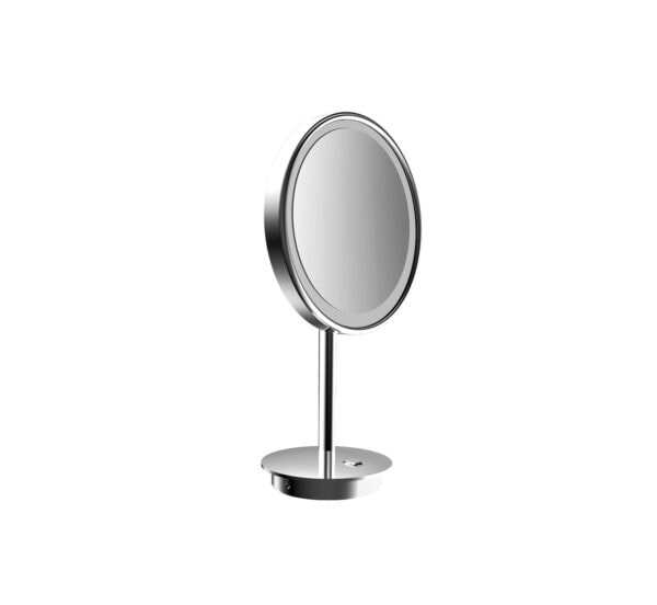 emco pure (LED) LED-Shaving and cosmetic mirror, standing type