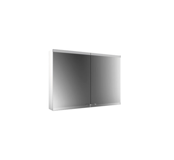 emco Illuminated mirror cabinet evo, 1.000 mm, 2 doors, wall-mounted version, IP 20