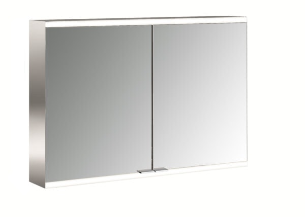 emco Illuminated mirror cabinet prime 2, 1.000 mm, 2 doors, wall-mounted version, IP 20