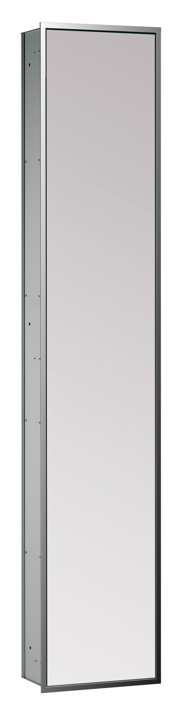 emco asis 300 Cabinet module with mirrored-door - built-in model - chrome/mirror, 314 mm