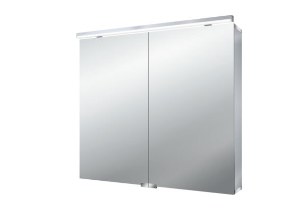 emco Illuminated mirror cabinet flat (LED), 800 mm, IP 44, 10 W, 4.000 K