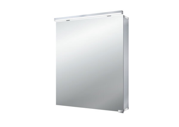 emco Illuminated mirror cabinet flat (LED), 600 mm, IP 44, 7 W, 4.000 K