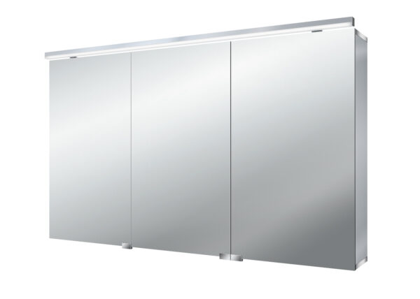 emco Illuminated mirror cabinet pure (LED), 1.200 mm, IP 44, 15 W, 4.000 K