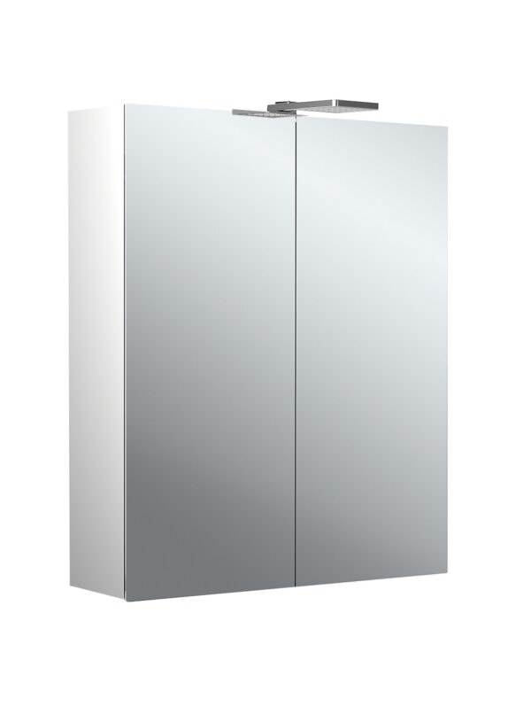 emco Illuminated mirror cabinet Pure 2 Style (LED), 600 mm, IP 20, 14 W, 2.700-6.500 K