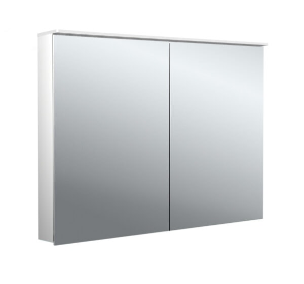 emco Illuminated mirror cabinet Flat 2 Design (LED), 1000 mm, IP 20, 23 W, 2.700-6.500 K