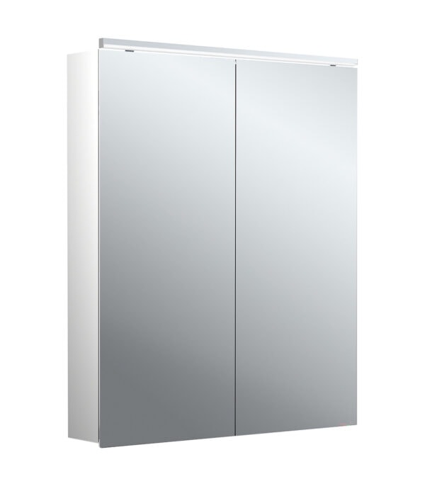 emco Illuminated mirror cabinet Flat 2 Classic (LED), 600 mm, IP 20, 14 W, 2.700-6.500 K