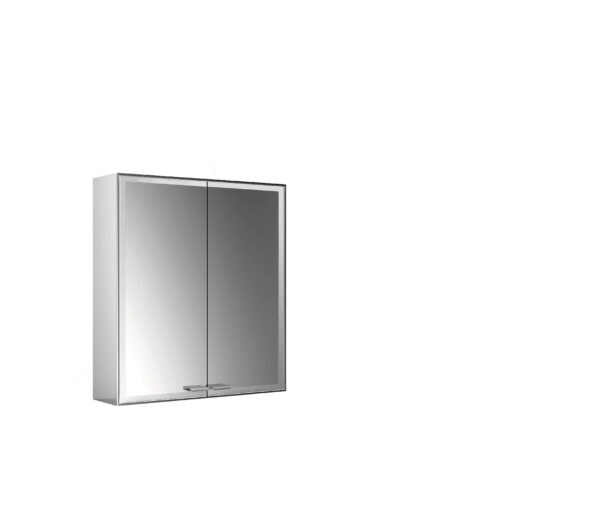 emco Illuminated mirror cabinet prestige 2, 588 mm, wall-mounted model, IP 44