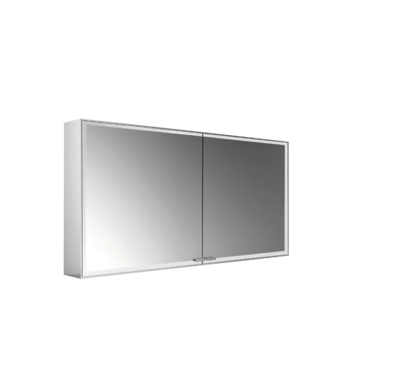 emco Illuminated mirror cabinet prestige 2, 1288 mm, wall-mounted model, IP 44