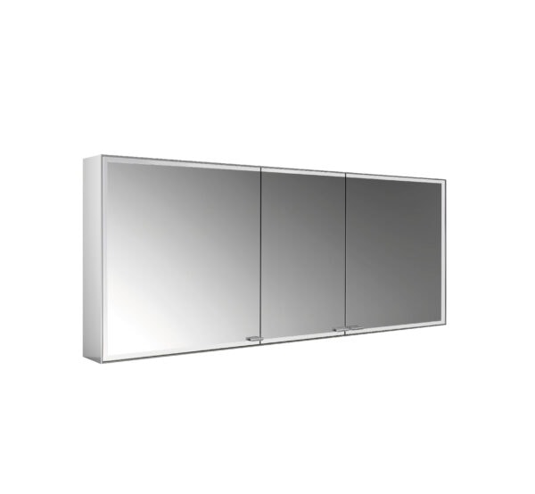 emco Illuminated mirror cabinet prestige 2, 1588 mm, wall-mounted model, IP 44