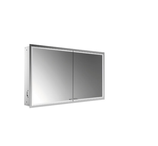 emco Illuminated mirror cabinet prestige 2, 1215 mm, built-in model, IP 44