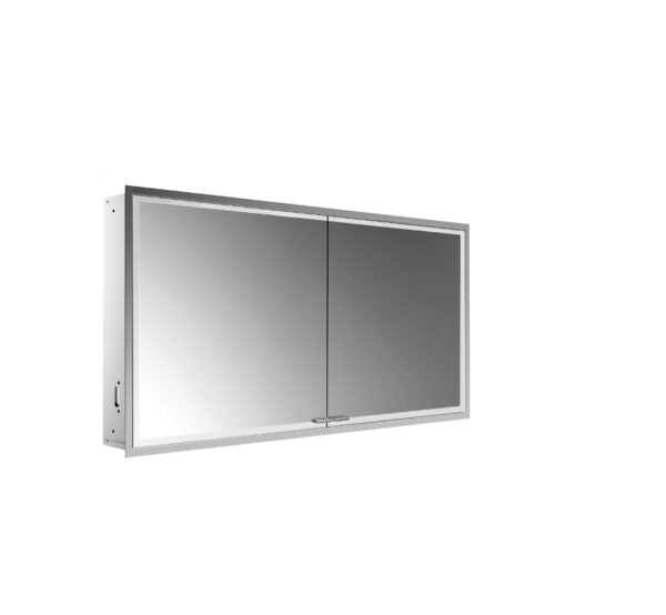 emco Illuminated mirror cabinet prestige 2, 1315 mm, built-in model, IP 44