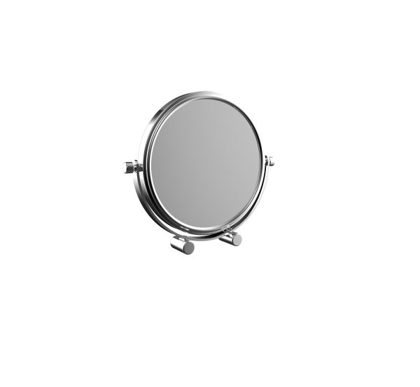 emco pure hand mirror, 5-times, round, Ø 126 mm