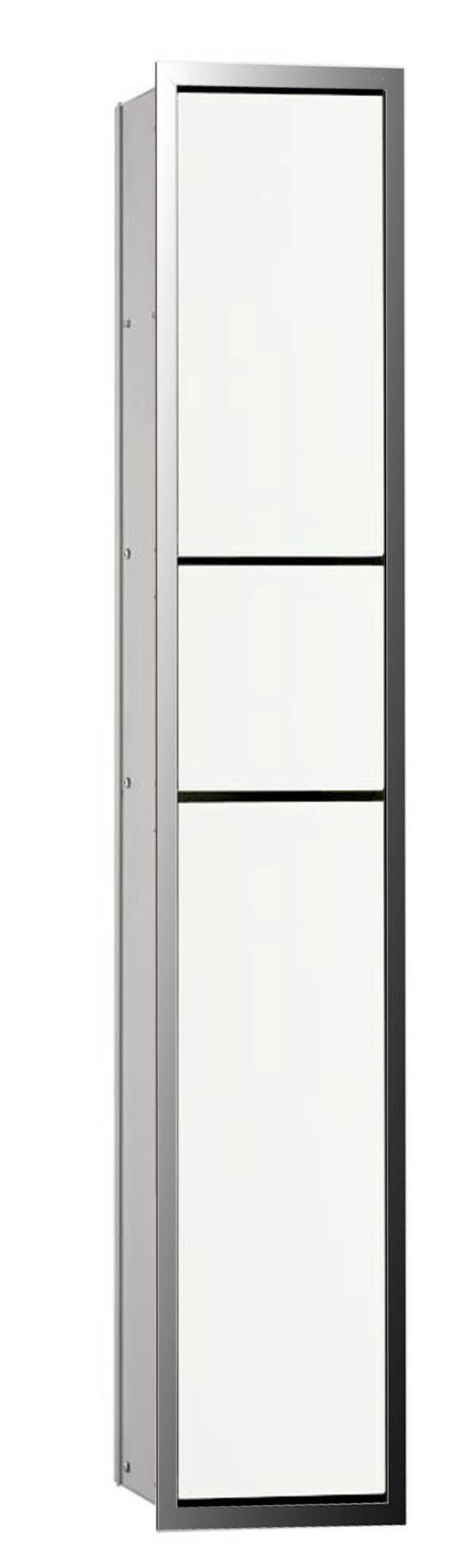 emco asis 150 Module for Guest-WC - build in version - chrome/optiwhite, 168 mm