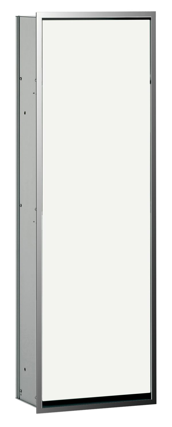 emco asis 300 Cabinet module - build in model - chrome/optiwhite, 314 mm