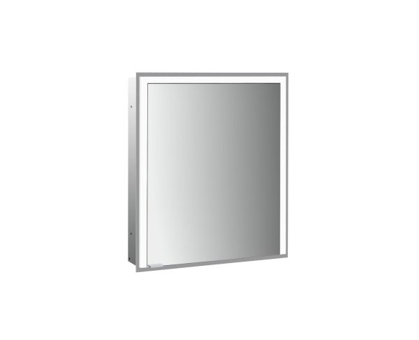 emco Illuminated mirror cabinet prime 3, 600 mm, 1 door, built-in version, IP 20
