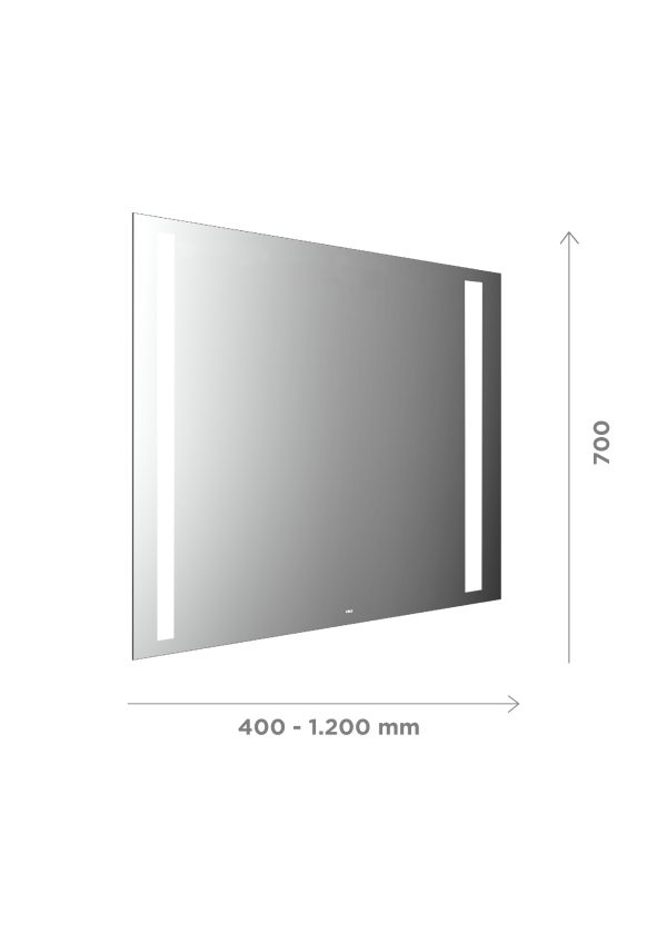 emco LED-illuminated mirror MI 120