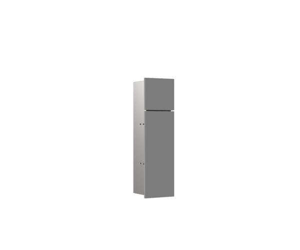 emco asis pure (Houten front) Toiletmodule - inbouwmodule - diamant grijs (mat), 170 mm
