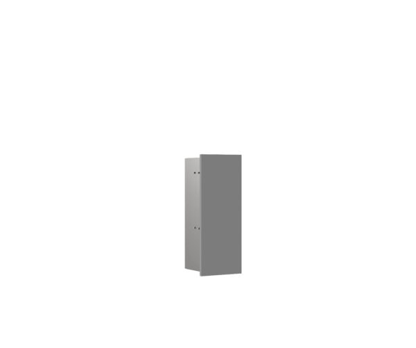 emco asis pure (Houten front) Toiletborstelgarnituurmodule - inbouwmodel - diamant grijs (mat), 170 mm