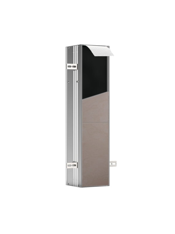emco asis plus Toiletmodule - inbouwmodel, betegelbare deur (tegel + tegellijm, max 12 mm)