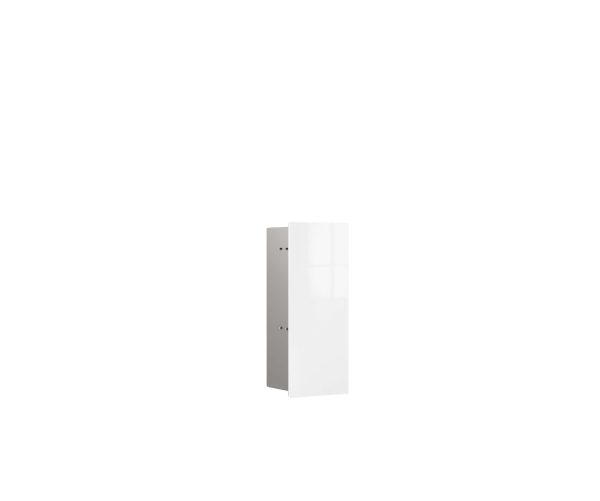 emco asis pure (Glazen voorkant) Toiletborstelgarnituurmodule - inbouwmodel